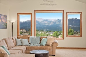 View from the living room, and pretty much every window on the southwest facing side of the house.