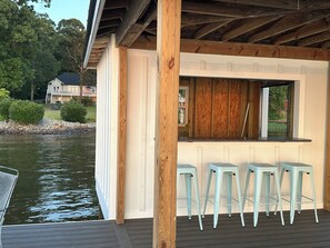 Just completed renovations to the boathouse!