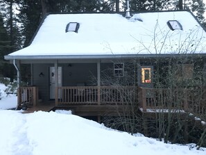 Plenty of room to go sledding, without having to leave the property. 