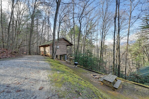 Bryson City Vacation Rental | Studio | 1BA | 416 Sq Ft