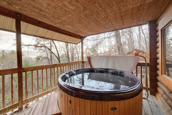 Bain à remous extérieur