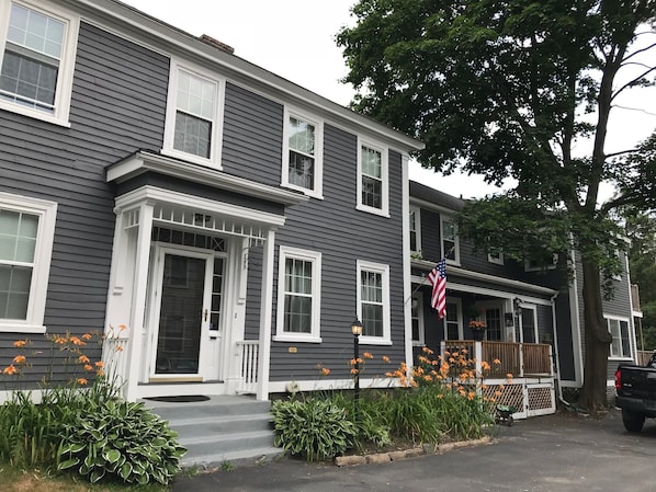 Entire top floor from front to back-