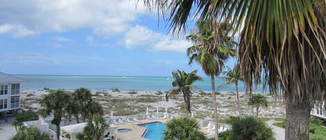 Overlooking the Pool and Spa Area