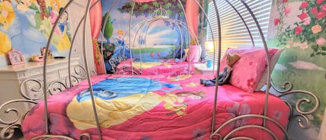 Dreams come true in the Princess room! All your fav princesses in one room!