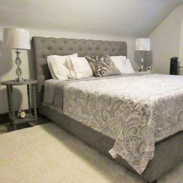 Upstair King size bed