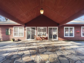 Upper level entrance