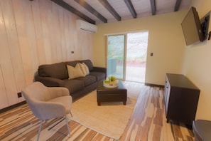 queen sleeper sofa in living room