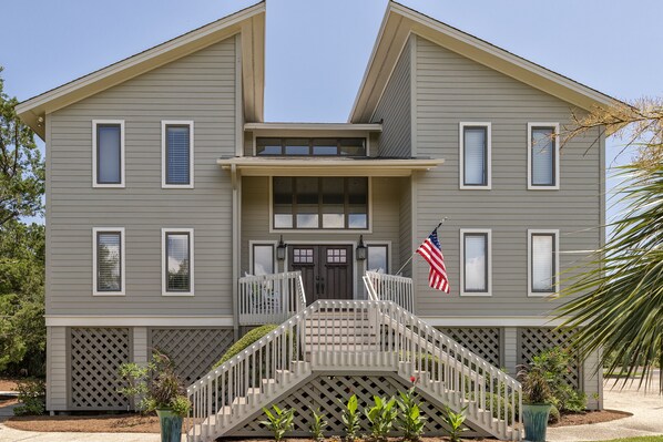 Welcome to 3702 Bonita Court-Stunning, remodeled beach home