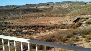 view from balcony