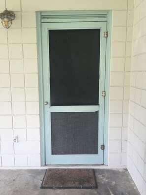 Carport entry