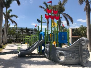 New Pirate Ship Theme Playground Area