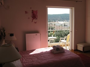 Our Master Bedroom with balcony and great view