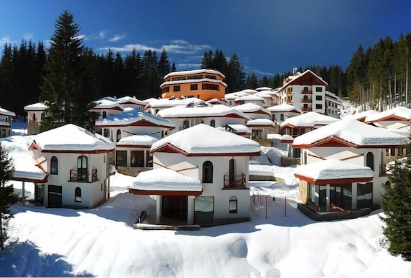 Ski Chalets at Pamporovo Village.  It really seems like Narnia