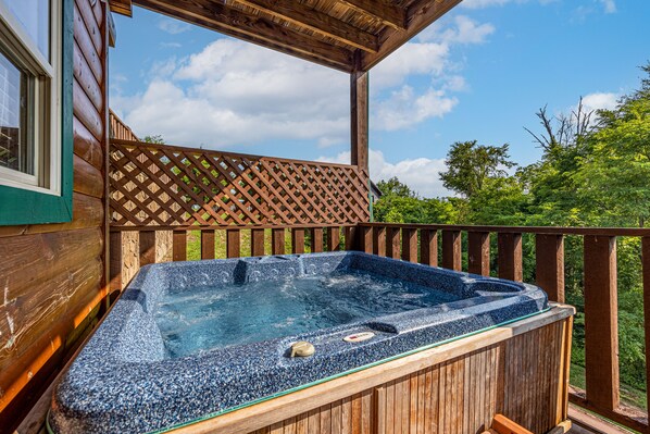 Bubbelpool utomhus