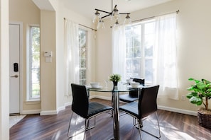 breakfast table