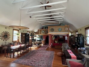 the view from the altar, looking back towards the vestibule