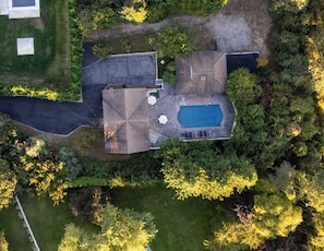 Top view of Sprawling Southampton Home