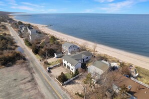 Bird's eye view of the area