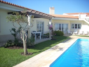 Pool and garden area