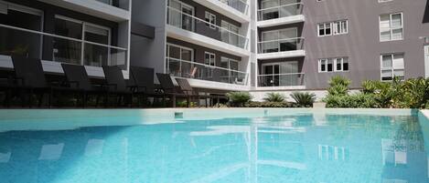 Ground Level  - Outdoor pool / Building Amenities.