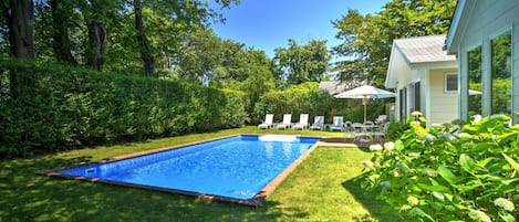 Complete privacy in the heart of East Hampton Village.