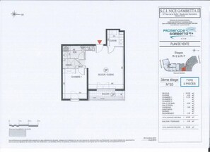Plan de l'appartement