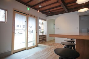 Interior entrance