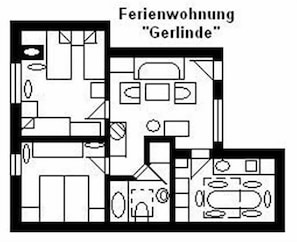 Grundriss 'U3 = Gerlinde'