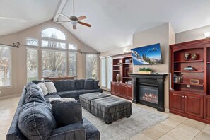 Family room with nice views