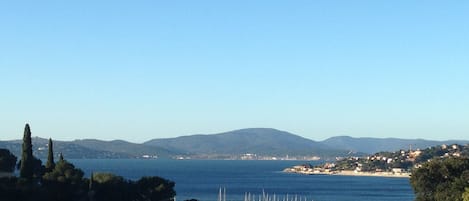 Vue générale sur golfe de Saint Tropez