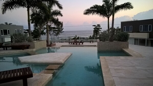 Pool with a view