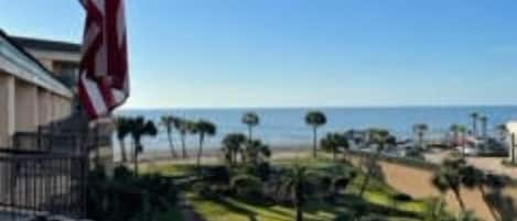 View to the gulf from your private balcony