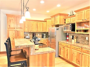 Kitchen With Island Seating