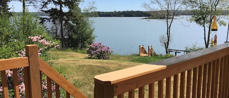 Large yard, swimming, kayaking enjoy the peace and quiet. 