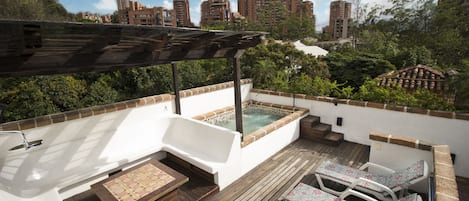 Terraza, Spa/Jacuzzi, Sun Bathing, Stunning City Views