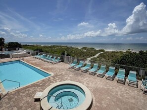 Pool and hot tub.