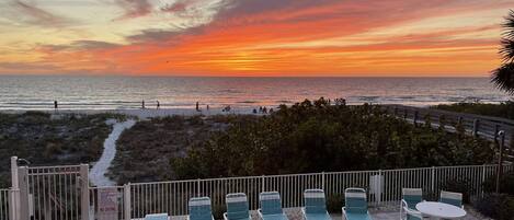 View from the balcony