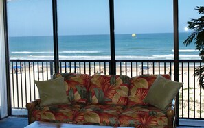 Ocean view from the living room