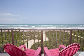 Ocean view from the balcony