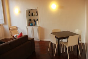 Living Room with Dining Corner