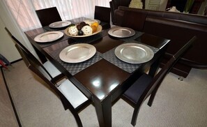 WOOD LARGE DINNING TABLE