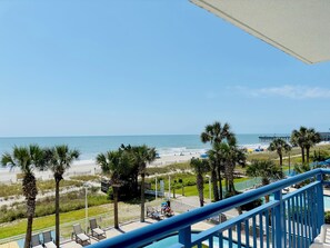 Southern view from this condos balcony