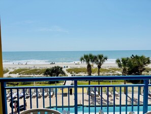 Eastern view from this condos balcony