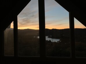 Early Morning Sunrise Lake View