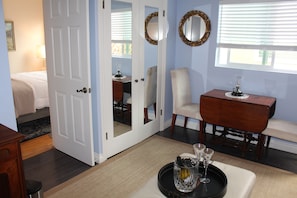 Living Room with slight view of the Bedroom