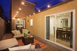 Private patio on side of house - so peaceful