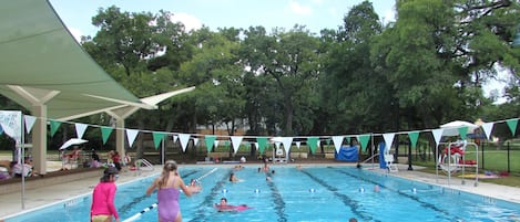 One of Three Pools Near the House. 