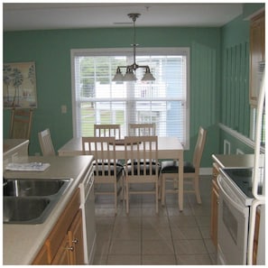 Full Kitchen newly painted 