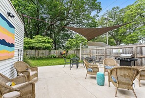 back patio area 