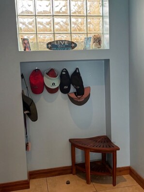 Large foyer greets you on arrival